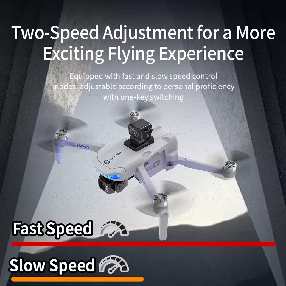 Drone Gimbal 3 Axis - 2KM Three-Axis Gimbal Drone 8K HD