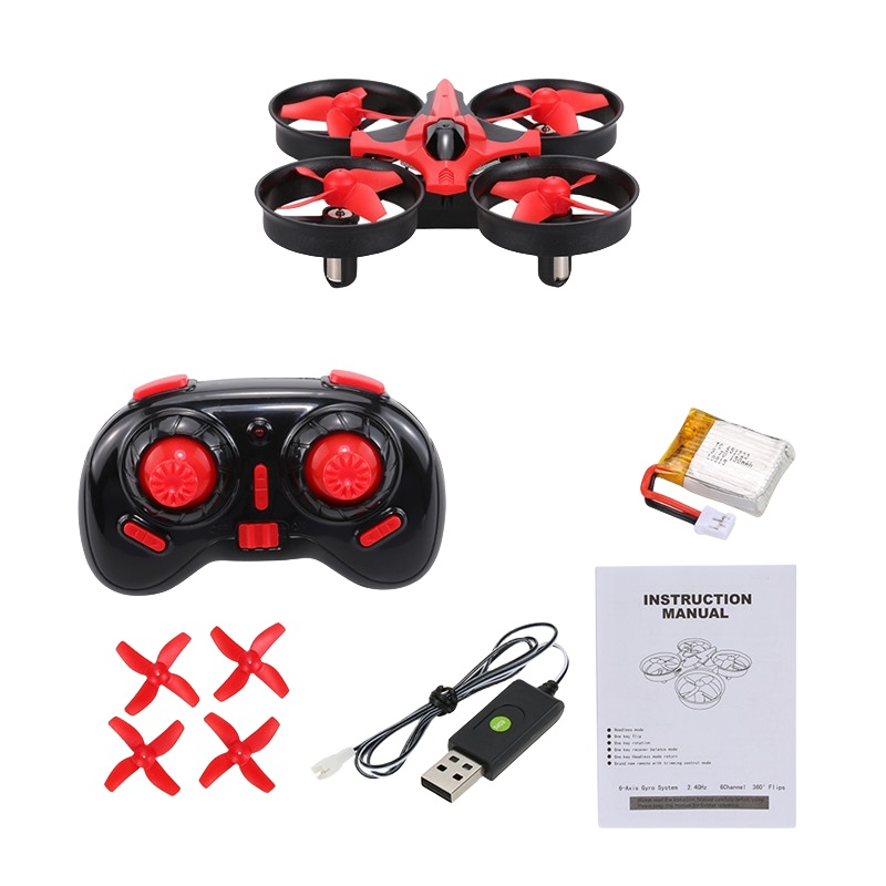 Mini 2.4G 4CH 4-Axis Gyro NH-0 - Eachine Drone E010 recension och pris