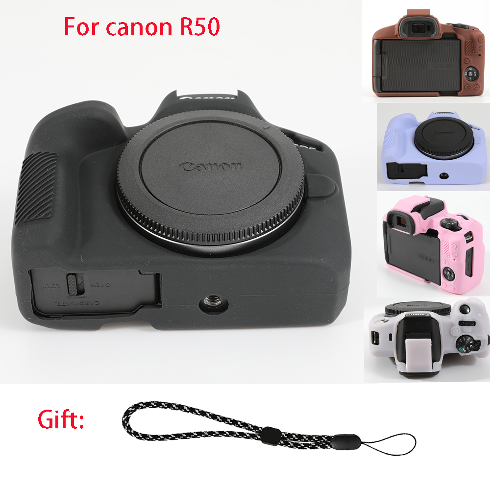 Silicone Camera Bag Suitable f - Canon Camera Eos R50 recension och pris