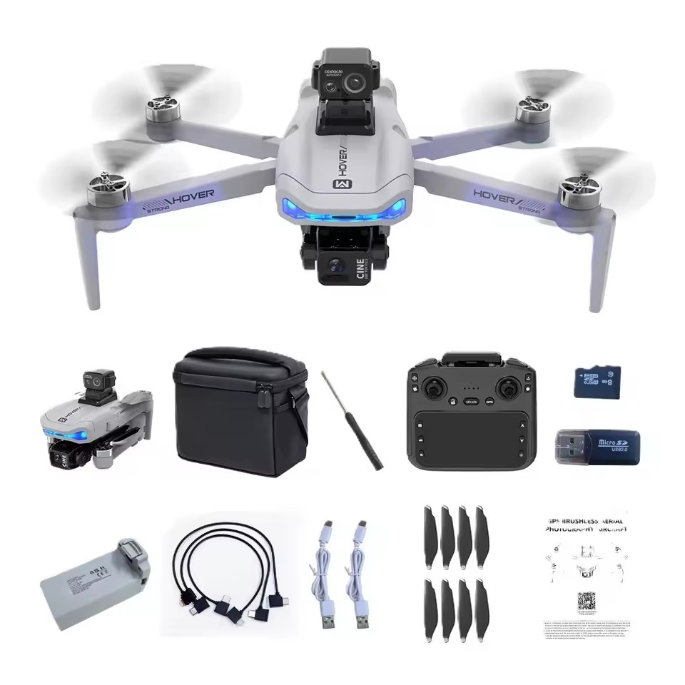 2KM Three-Axis Gimbal Drone 8K - Drone Gimbal 3 Axis recension och pris